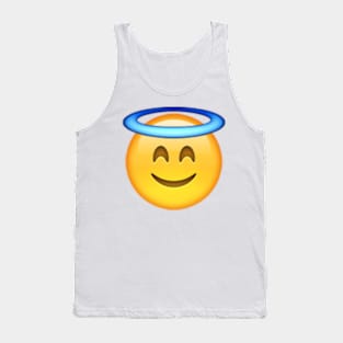 smiling-face-with-halo Tank Top